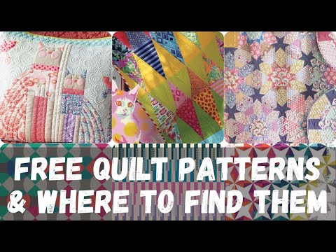 Free Quilt Patterns and Where to Find Them