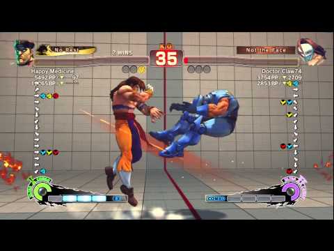 Happy Medicine (M.Bison/Dictator) vs. Doctor Claw74 (Vega/Claw) SSF4:AE XBL Match