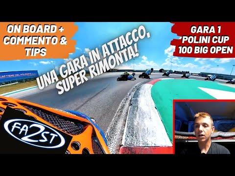 UNA GARA IN RIMONTA, DA ULTIMO A ??? - GARA 1 ADRIA, ONBOARD + COMMENTO POLINI ITALIAN CUP 2021