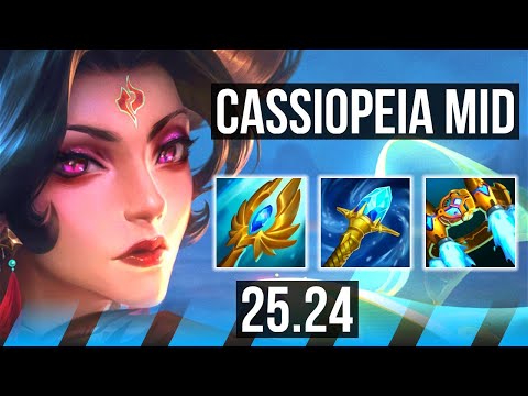 CASSIOPEIA vs YONE (MID) | 45K damage | EUW Master | 25.24