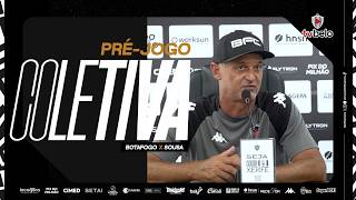 🎙️FALA PROFESSOR | Entrevista pré-jogo, Botafogo x Sousa, com treinador Lisca Lorenzi