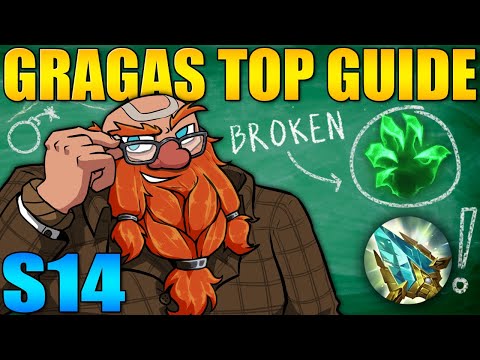 Gragas Toplane Bombamentals💣| Best Gragas Build In Season 14📚