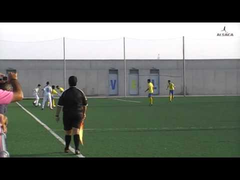 ALSACA2014 Cádiz C.F. "A" - Córdoba C.F. 1er Tiempo Jornada 3 Temporada 2014 - 15