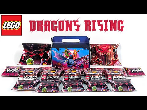 LEGO NINJAGO Ninjago Dragons Rising Season 3 Blind Bags Unboxing!