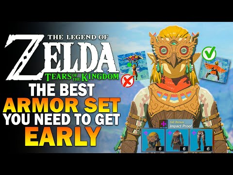 Get This BEST Armor Set EARLY In Tears Of The Kingdom - TOTK Glide Armor Set