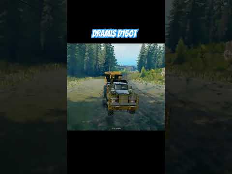 Dramis D150T #snowrunner #mudrunner #automobile #trending #shortvideos #viral #games #viralvideos