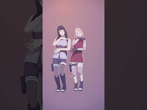 JISOO - 꽃(FLOWER) - Sakura*Hinata | Naruto MMD