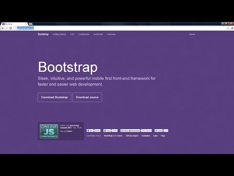 Bootstrap 3 Tutorial 1 - Build a Responsive HTML5 Site from Scratch or Using an Example Template
