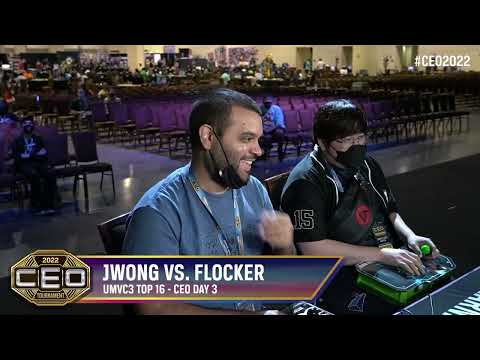 CEO 2022 UMVC3 Top 16 (JWong, RayRay, Flocker, Chris G, Sacktap) Ultimate Marvel vs Capcom 3