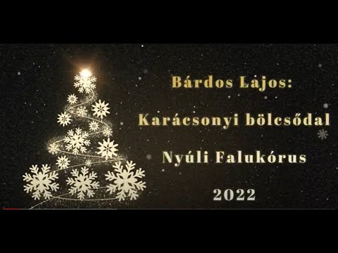 Bárdos Lajos - Karácsonyi bölcsődal
