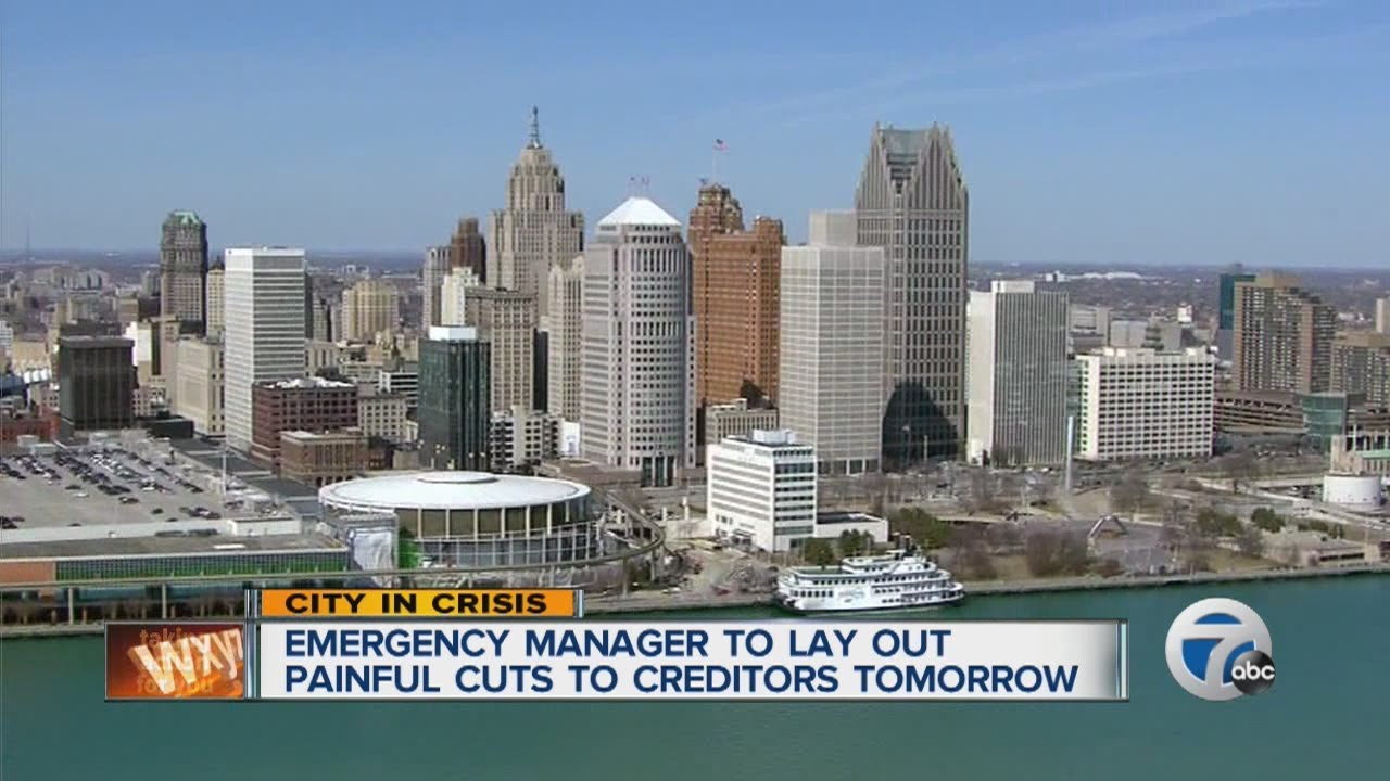 Emergency manager to lay out painful cuts to creditors tomorrow