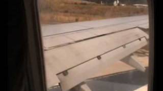 preview picture of video 'Malev Boeing 737 landing in Zakynthos'