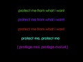 Protège-Moi by Placebo with Lyrics 