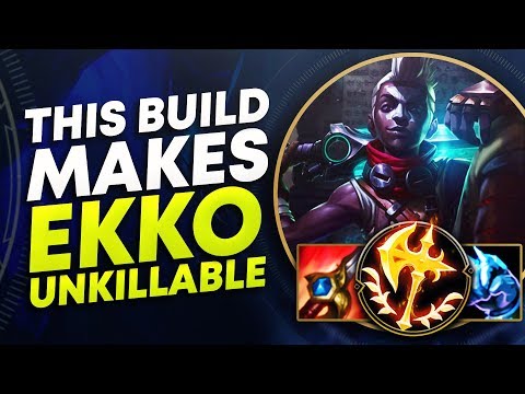 THIS BUILD MAKES TANK EKKO UNKILLABLE | League of Legends