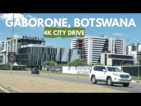 Gaborone, Botswana an immersive modern city built from diamonds 🇧🇼