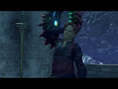 Xenoblade 2 Blade Quest Cutscene 112 - Real-Real Justice (Normal Rex Cloudy Pandoria) (Godfrey)