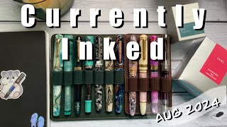August 2024 #currentlyinked: Leonardo, Franklin Christoph, Asvine, Montegrappa & more | Anita Anglin