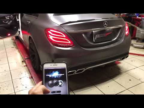 M.Benz W205 C300 2.0L Turbo Fi Exhaust System / PSAECU Stage 2