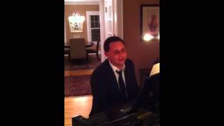 Casey singing &quot;Rose Bouquet&quot; by Phil Vassar