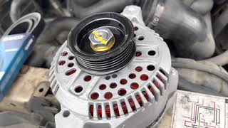 1992 Ford E350 5.8L Van Replaced Alternator