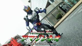 Chou Super Hero Taisen Trailer - Kamen Rider Amazon, Omega, Alpha and Neo