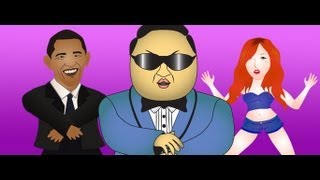 Merry Christmas Happy New Year  Psy Hyuna Obama GANGNAM STYLE 강남스타일 새해 크리스마스