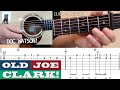 “Old Joe Clark” | Doc Watson – Beginner/Intermediate BLUEGRASS Guitar Lesson with TAB