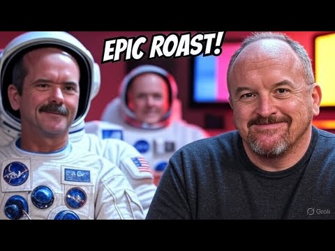 Louis CK Hilariously Roasts Rich Vos in Front of Astronaut Chris Hadfield
