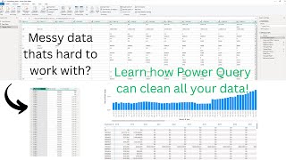 How to Clean Messy Excel Data with Power BI | Power Query - Beginners Tutorial