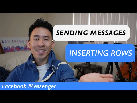 Swift: FB Messenger - Send Messages, Inserting Rows for UICollectionView (Ep 8)