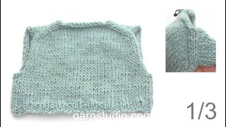 How to work an European shoulder. Part 1 – Back piece