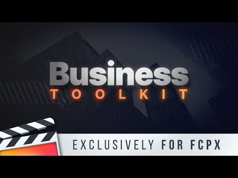 Business Toolkit for Final Cut Pro X Trailer