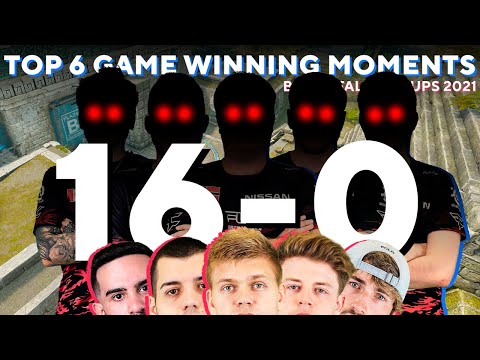 THE COVETED 16-0! - Top 6 GAME WINNING MOMENTS of BLAST Fall Groups 2021