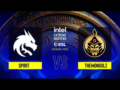 Spirit vs. TheMongolz - IEM Chengdu 2025 - Group A