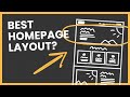 The Best Homepage Layout In Web Design Supported By UX