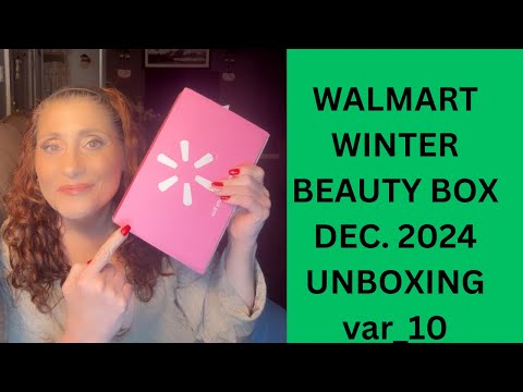 WALMART WINTER BEAUTY BOX DEC. 2024 UNBOXING  var_10