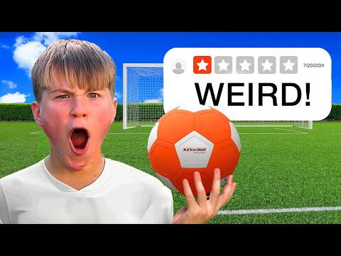 I Tested 100 WEIRD Football Products