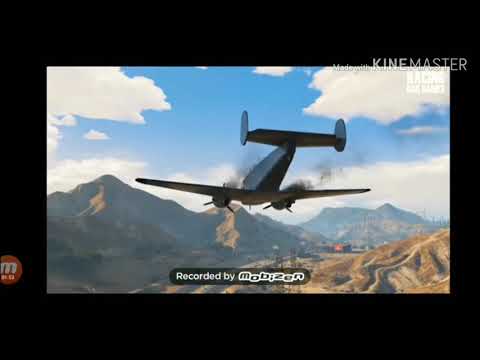 PESAWAT JATUH DI GTA V NGERi
