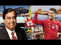 Mukesh Ambani Vs Cristiano Ronaldo Comaprison | Cars Collection | Networth | Hindi | Urdu