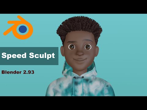 How to  Sculpt a Male Stylized Character in Blender 3.0