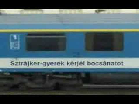 MÁV induló Sztrájker gyerek