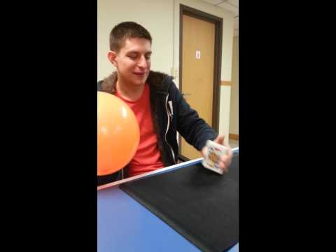Cards in a Balloon