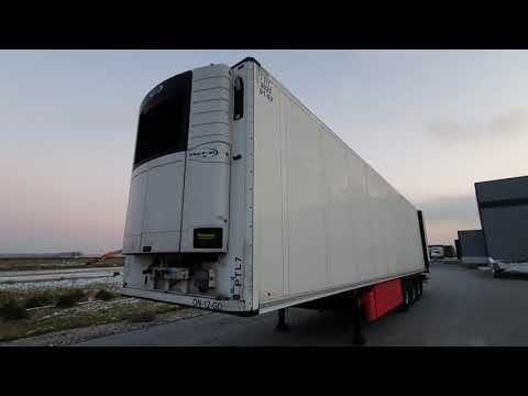 Schmitz Cargobull SKO 24/L Semitrailer Two Temperature Refrigerated Carrier Vector
