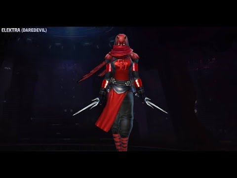 MFF - Electra Tier - 3 ( Build - Up ), Upgrade Materials & Gold Cost, Marvel Future Fight...
