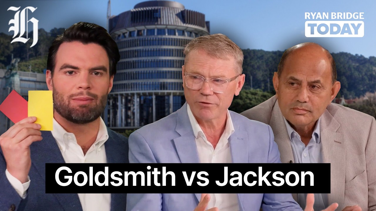 Political panel: Goldsmith vs Jackson | Ryan Bridge TODAY