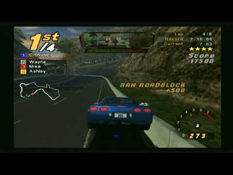 Need for Speed: Hot Pursuit 2, 8Laps Island Outskirts - Chevrolet Corvette Z06