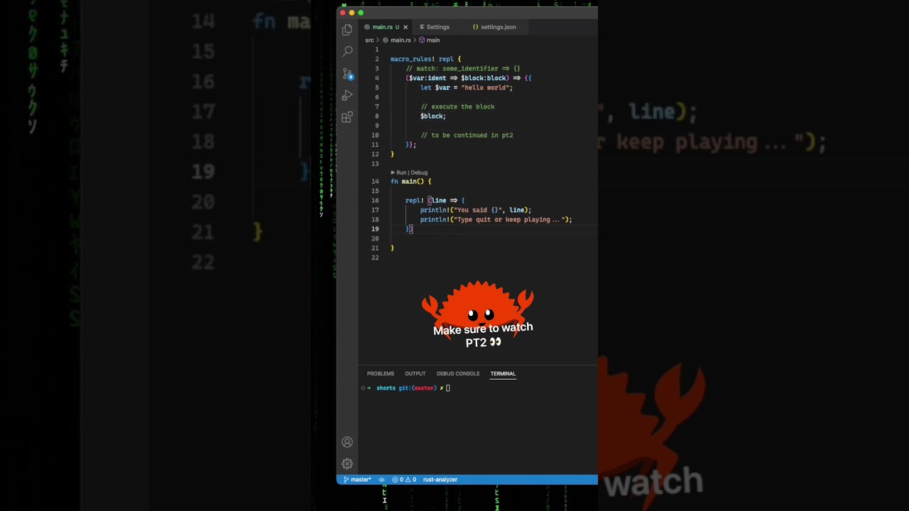 Rust Macros - CLI Prompt [1/3] #programming #rustlang