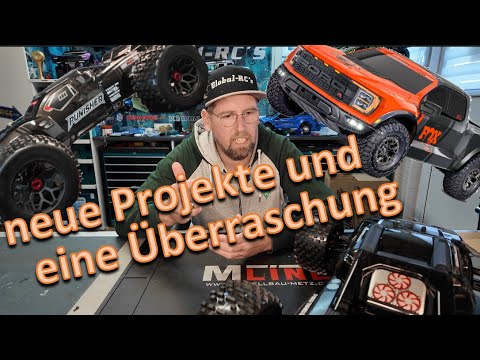 neue Projekte und eine Überraschung. Traxxas Raptor Ultimate und Corally Punisher M-Line Edition
