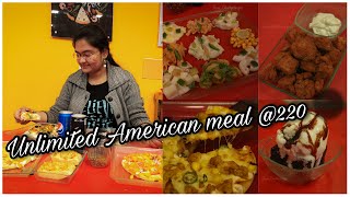 Unlimited American Meal buffet starting at just Rs. 220!! || Pizza Love || Junction Mall Durgapur