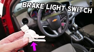 HOW TO REMOVE AND REPLACE BRAKE PEDAL POSITION SENSOR, BRAK LIGHT SWITCH CHEVORLET CRUZE SONIC